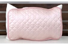 【ピンク】シルクサテン100％ まくらパッドS【35×50cm】 枕パッド まくらパッド まくらカバー