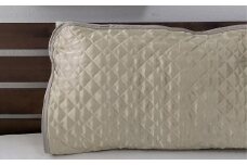 【ベージュ】シルクサテン100％ まくらパッドM【43×63cm】 枕パッド まくらパッド まくらカバー
