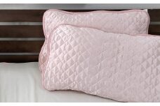 【ピンク】シルクサテン100％ まくらパッドM【43×63cm】2枚組 枕パッド まくらパッド まくらカバー