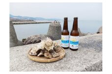 【母と二人で母の日セット】牡蠣 剥き身 1kg＋マッチビール4本 かき ビール セット【2025年5月8日-5月11日順次発送】