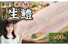 のぞみ水産 潮氷締め（野〆） 骨切り ピンク生鱧 約500g 寒ハモ 【2025年12月上旬～2026年2月上旬発送予定】 鱧 はも ハモ 新鮮 冷蔵