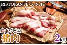 No.041 島本ジビエ「猪肉」約2kg ／ 狩猟肉 イノシシ肉 大阪府 特産品