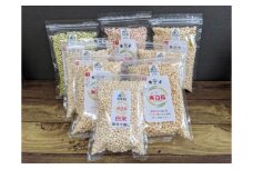 No.069 こだわりの手づくりポン菓子「米乃花」　白米Aセット ／ お菓子 離宮の水 名水 大阪府 特産品