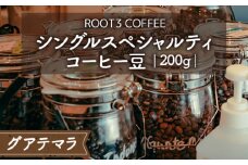 No.133 シングルスペシャルティコーヒー豆　200g　グアテマラ ／ ROOT3 COFFEE 珈琲 アンティグア バランスの取れた酸味 芳醇な香り 大阪府