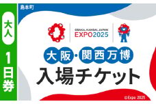 No.149 2025年日本国際博覧会入場チケット 一日券（大人）【島本町返礼品】 ／ 万博 EXPO 2025 大阪万博 関西万博 夢洲 入場券 大阪府