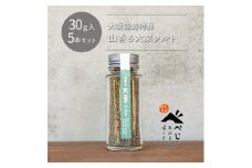 ＜大阪能勢特産＞山香る大葉ソルト5本セット【1582543】