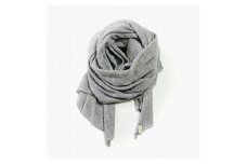 日本製 BABY  CASHMERE STOLE(150cm×60cm)　グレー【1132757】