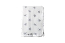 nordic+japan　ベビー毛布 85×115cm　スター・グレー【1134787】