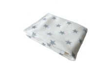 nordic+japan　ベビー毛布 70×100cm スター・グレー【1140105】