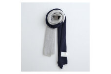 ベビーカシミヤ Baby Cashmere 配色マフラー【1347680】