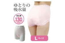 スーパーさらりん 女性用 Lサイズ ピンク 1枚　失禁パンツ【1423054】