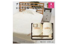 ＜ギフト包装対応＞プリマクラッセ　シルク毛布(毛羽部分)2枚セット【1451028】
