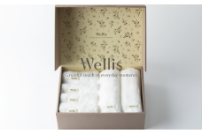 Wellis【極上の肌心地】ウォッシュタオル4枚・フェイスタオル2枚　ギフトセット（009_5037）