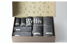 Wellis【極上の肌心地】 ギフトフルセット グレー（009_5034_02）