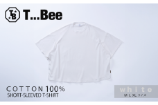 橘織物　T...Bee　半袖 Tee White （009_5227）