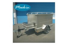 国産アルミニウム製軽カーゴトレーラー＜M1タイプ＞(軽規格)普通免許で牽引OK!【1477832】