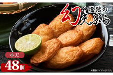 ＜練り天ぷら合計48個＞中塩路の幻天ぷら　小天8個入り×6パック 　【1479267】