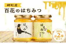 岬町産　百花のはちみつ　300g×2本セット【1519697】