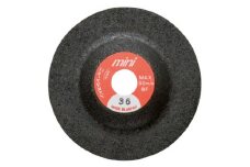 小径研削砥石　ミニスーパーブラック　　　58mmX3.5mmX9.53mm #36　5枚【1529432】