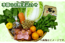 No.083 季節のお野菜詰め合わせ ／ 季節野菜 詰合せ セット 道の駅 大阪府 特産品