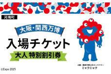 No.385 2025年日本国際博覧会入場チケット 特別割引券（大人）【河南町返礼品】 ／ 万博 EXPO 2025 大阪万博 関西万博 夢洲 入場券 大阪府