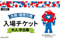 No.387 2025年日本国際博覧会入場チケット 平日券（大人）【河南町返礼品】 ／ 万博 EXPO 2025 大阪万博 関西万博 夢洲 入場券 大阪府