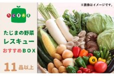 たじまの野菜レスキューおすすめBOX（11品以上）