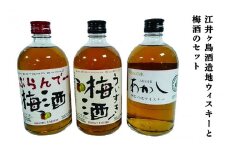 江井ヶ嶋酒造地ウィスキーと梅酒のセット