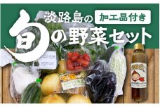 淡路島の加工品付き旬の野菜セット10種