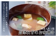 岩津ねぎのお味噌汁