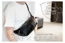Tajima Cowhideボディーバッグ