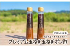 淡路島産玉ねぎを使ったプレミアム玉ねぎポン酢　2本セット