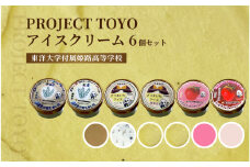PROJECT TOYO アイスクリーム 6個 セット 東洋大学附属姫路高等学校
