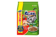 6156 ねこ元気 お魚と野菜入りミックス まぐろ・かつお・白身魚・緑黄色野菜入り 3.5kg×3