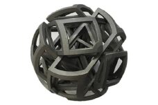 金属3Dプリンター製　立体メタルパズル