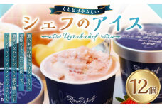 【レーブドゥシェフ】くちどけやさしいシェフのアイス (12個入)『農林水産大臣賞』受賞
