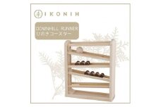 桧のおもちゃ　アイコニー　ひのきコースター IKONIH　Downhill Runner