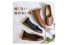 【職人手作り】これしか履けなくなる　快適コンフォートシューズ　ガーデン 靴 レディース 日本製　GARDN（7色／11サイズ）