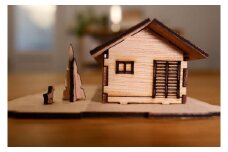 一級建築士が考えた作って学べる木の模型 「おうちもけい」