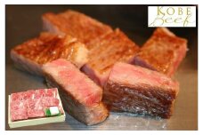 ミニサイズで食べやすい！神戸ビーフ　ミニステーキ400g【牛脂付】