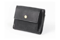 lemma レンマ Recta レクタ 三つ折り財布（ブラック）