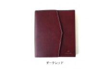 【職人手作り】　システム手帳 A5　チッタ手帳にピッタリ　チッティー（CITTY)【ダークレッド】