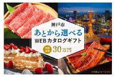 あとから選べるWEBカタログギフト（寄附30万円コース）90000ポイント神戸市