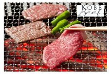 神戸の老舗精肉店が厳選！神戸ビーフ「おまかせ焼肉セット400g」【牛脂付】