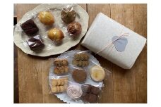 季節の素材を使った無添加焼き菓子詰め合わせセット【Lサイズ(ケーキ菓子6個・クッキー菓子7個)】