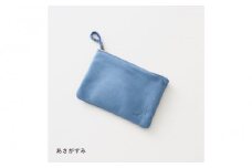 ENISICA エニシカ ジビエ鹿革 トモシカポーチM 朝霞（あさがすみ）