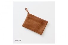 ENISICA エニシカ ジビエ鹿革 トモシカポーチM 茅葺（かやぶき）
