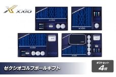 ゼクシオゴルフボールギフト4点セット