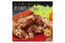 港町神戸のステーキイン肉肉ハンバーグ 5個入り