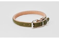 [№5258-7043]0097good collar 5号［犬 猫 首輪］オリーブ